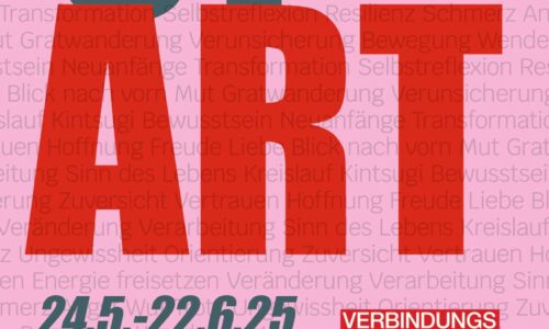 (RE)START KUNSTAUSSTELLUNG geöffnet Sa/So + Fr 20.6., 12-18 Uhr + Sonderöffnungszeiten für das Rahmenprogramm Performance, LIVE! Aktionen, Tanz, Musik Vernissage 23.5.25 | Finissage 22.6.25 Ort: Kongresshalle Nürnberg